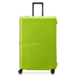 Valise 4 doubles roues 77 cm Color Block Hardside citron