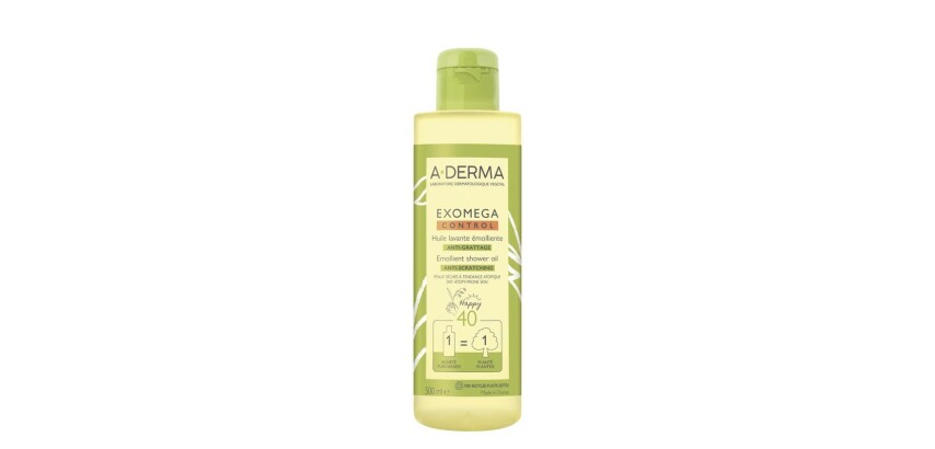 Ölreinigendes, erweichendes A-Derma Exomega Control - Flasche mit 500 ml