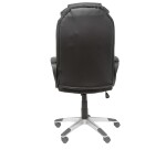 Argamasón Armchair in black faux leather