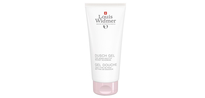 Gel douche sans parfum Louis Widmer - Tube de 200 ml