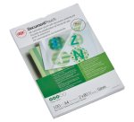 Paquete de 100 fundas de plastificación térmica GBC A4, 2 x 80 micras, brillante