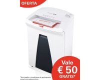 Destructora de documentos HSM SECURIO B24, nivel de seguridad 4, corte en partículas, 16 hojas
