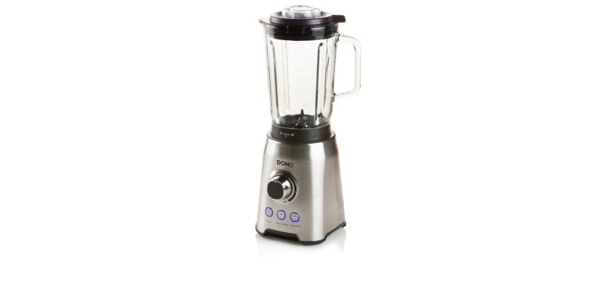DOMO DO710BL Blender - bol en verre - 1,5 L - 1000 W