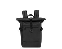 Delsey Elements - Sac à dos roll top noir