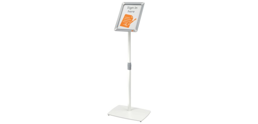 Marco publicitario con pie Nobo Premium Plus A4
