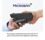 Grapadora EasyPress LX870 Fellowes negra Microban. Carga completa