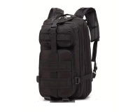 Survival kit with 25L black backpack - 70-piece first aid kit