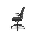 Silla Opti544 negra respaldo malla negro asiento 3D negro