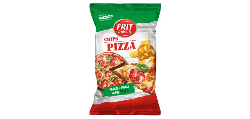 Snack Chips Pizza Fritt Ravich 125 g