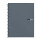 Notebook The Original, Couverture rigide, A4, quadrillage 5x5 mm, 80 feuilles de 1 couleur, Miquelrius, Grafit.
