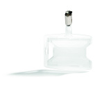 Porte-badge reXycle® pour 2 carte de sécurité avec clip - Boîte de 25