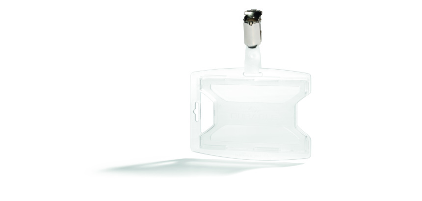 Porte-badge reXycle® pour 2 carte de sécurité avec clip - Boîte de 25