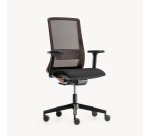 Ergonomischer Bürostuhl AXIS - mit 3D-Armlehnen - verstellbare Sitztiefe - Synchronmechanismus