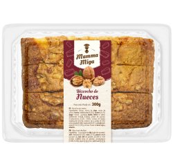 Bizcocho de nueces Mamma Miga 300 g - Caja de 8 unidades