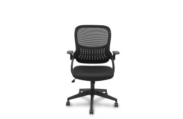 Silla Opti544 negra respaldo malla negro asiento 3D negro