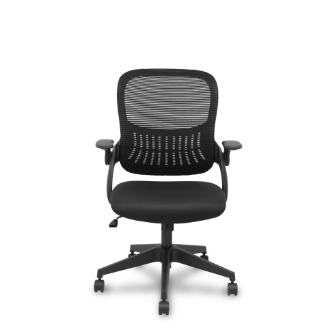 Silla Opti544 negra respaldo malla negro asiento 3D negro