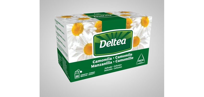 Infusión Manzanilla Delta estuche 20 bolsitas