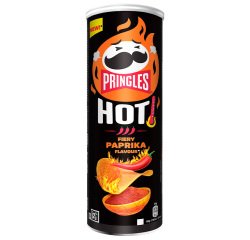Snack bote Pringles Hot Paprika 160 g