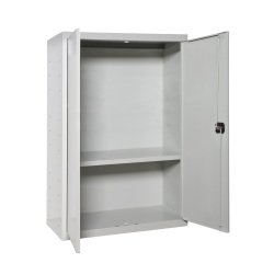 Armario almacén multiuso desmontado Simon Locker 90x80x40 2/1 gris