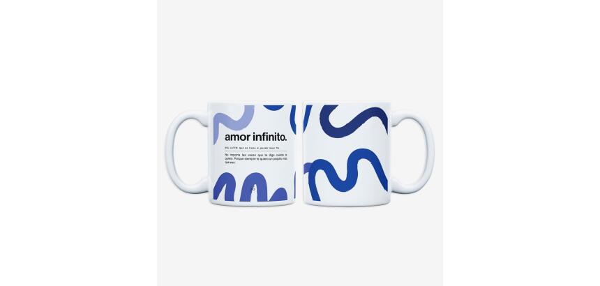 Taza "Amor infinito" Definición 350ml cerámica 
