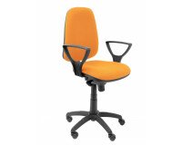 Tarancón tapizada brazos fijos - Naranja