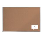 Tablero de anuncios de corcho Nobo Essence de 900x600 mm