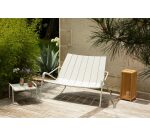 Banc d'extérieur en aluminium OUDON