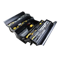 Caisse à outils métal 86 pièces Mekano