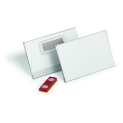 Porte-badge à aimant, 90 x 54 mm, anti-rotation