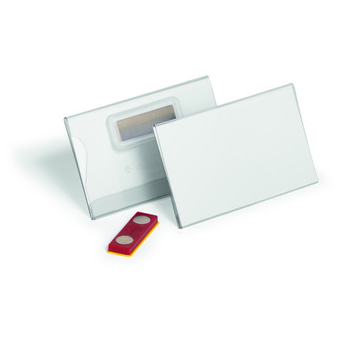 Porte-badge à aimant, 90 x 54 mm, anti-rotation