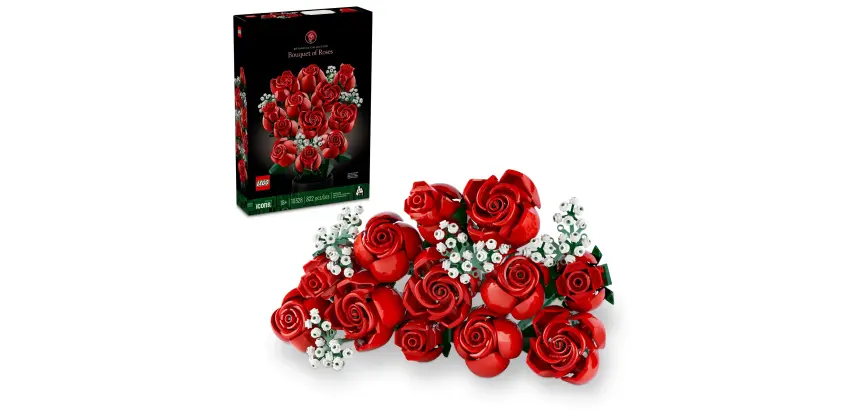 LEGO Botanical Collection: Bouquet of Roses - bouwpakket