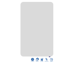 Tableau blanc émaillé ESSENCE 200x120cm - Legamaster