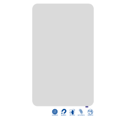 Tableau blanc émaillé ESSENCE 200x120cm - Legamaster