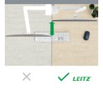 Brazo para un monitor Leitz Ergo Space Saving