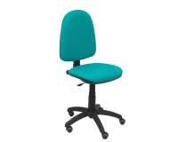 Silla Ayna bali  ruedas de parquet - Verde Jade