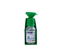 Flacon de 100 ml de solution oculaire stérile avec support mural