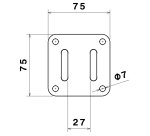 Range Skateboard Individuel Mural avec Antivol