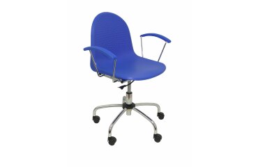 Bureaustoel VES met draaibare zitting - vaste armleuningen