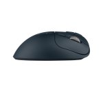 Trackball inalámbrico TB550 ProFit® Ergo Kensington, batería recargable, negro y plata
