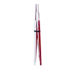 Barriere extensible de regard aluminium rouge/blanc