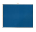 Tablero de anuncios de fieltro Nobo Essence de 1500x1200 mm