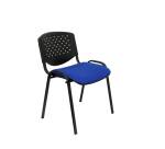 Silla confidente Pétrola - pack de  4 - Azul