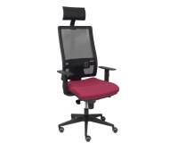 Horna office chair with headrest - Bordeaux