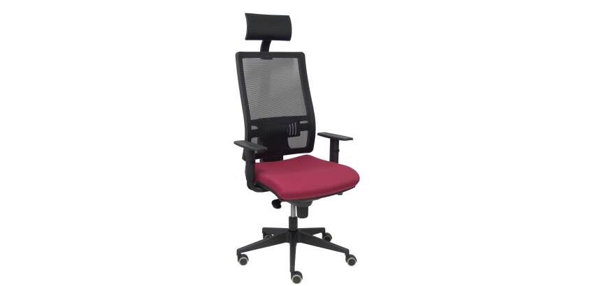 Chaise de bureau HORNA avec têtière non feu