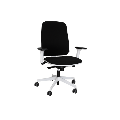 Chaise de bureau ergonomique Win - avec accoudoires 4D - réglable profondeur d'assise - Mécanisme synchrone