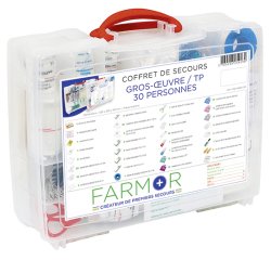 Coffret de secours Gros Œuvre TP 30 personnes