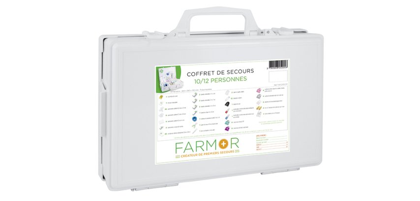 Coffret de secours Multirisques 10/12 personnes