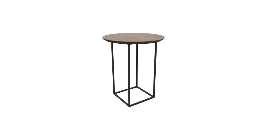Table basse ronde MILAN Ø 46 cm