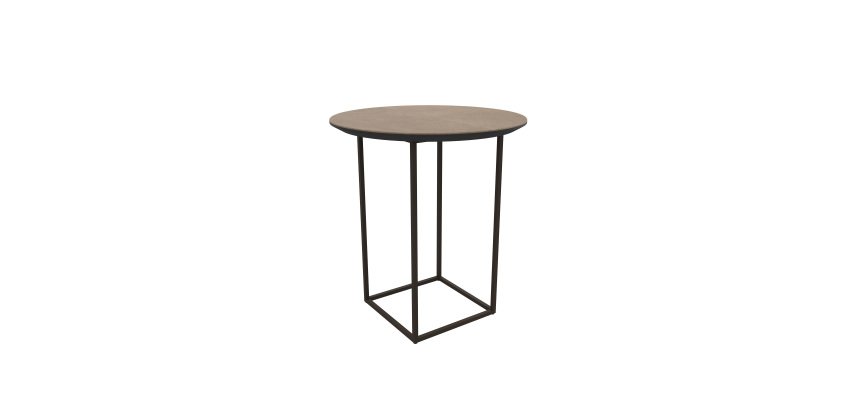 Ronde lage tafel Milan, diameter 46 cm