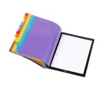 Trieur plastique extensible 12 onglets "School Case" Viquel Rainbow Class